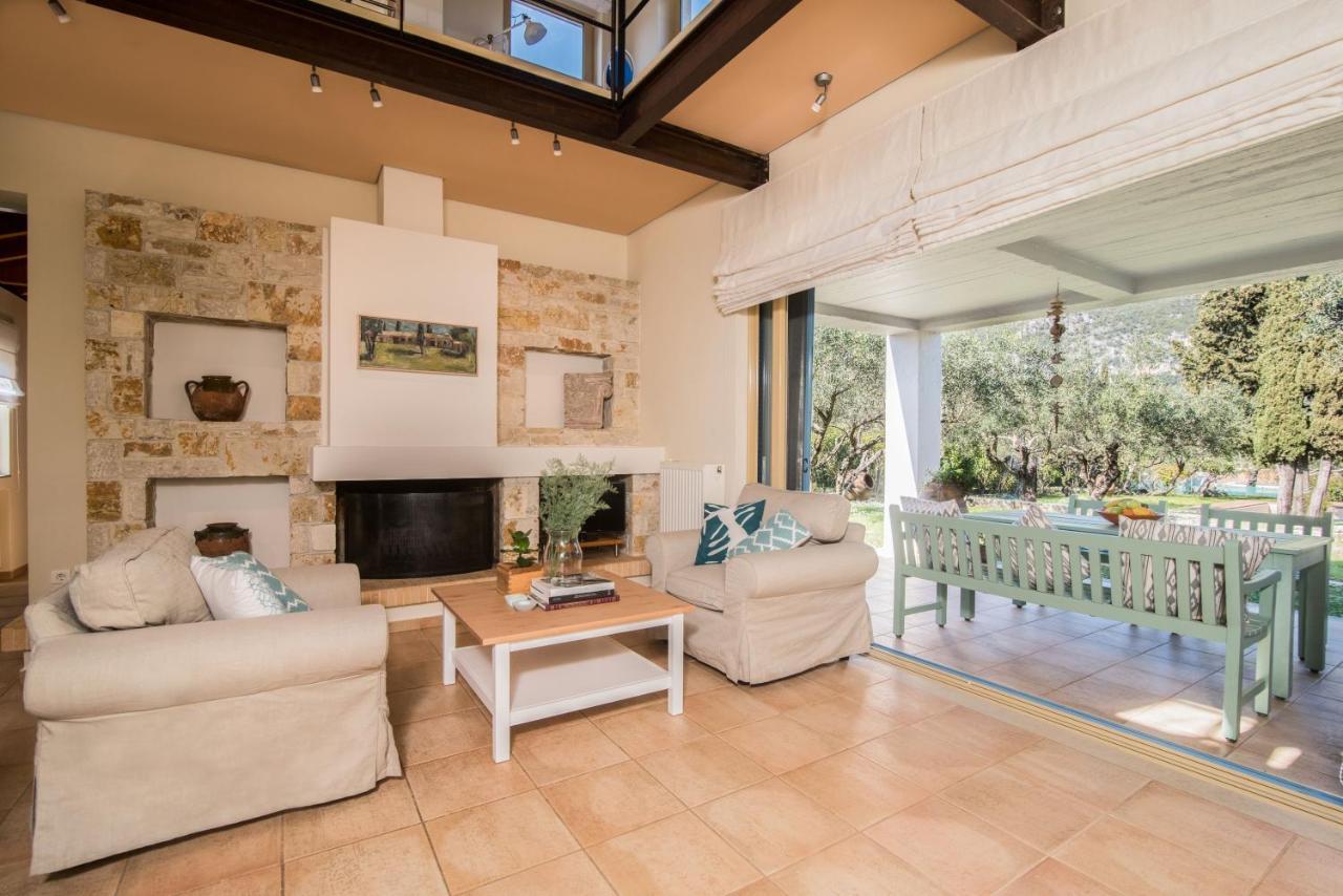 Villa Lithia Ano Korakiana Экстерьер фото