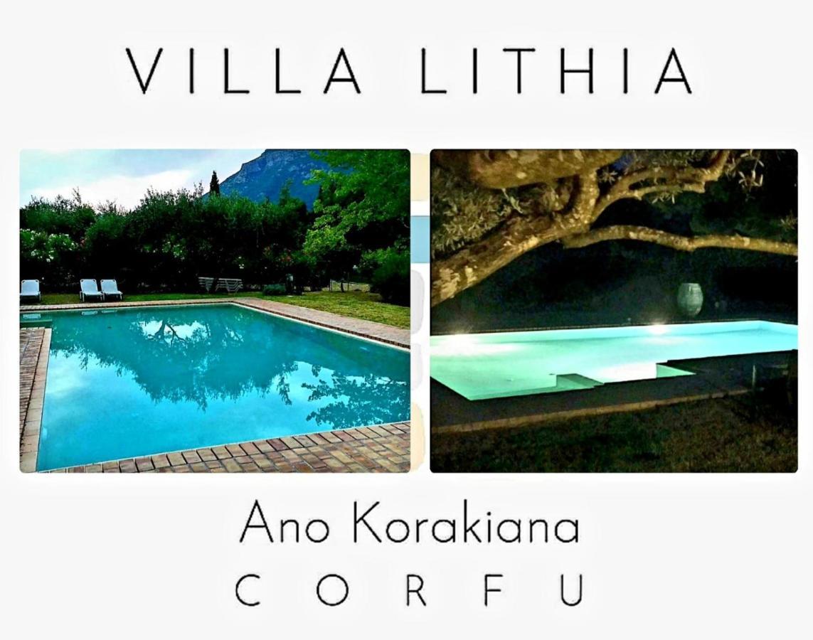 Villa Lithia Ano Korakiana Экстерьер фото